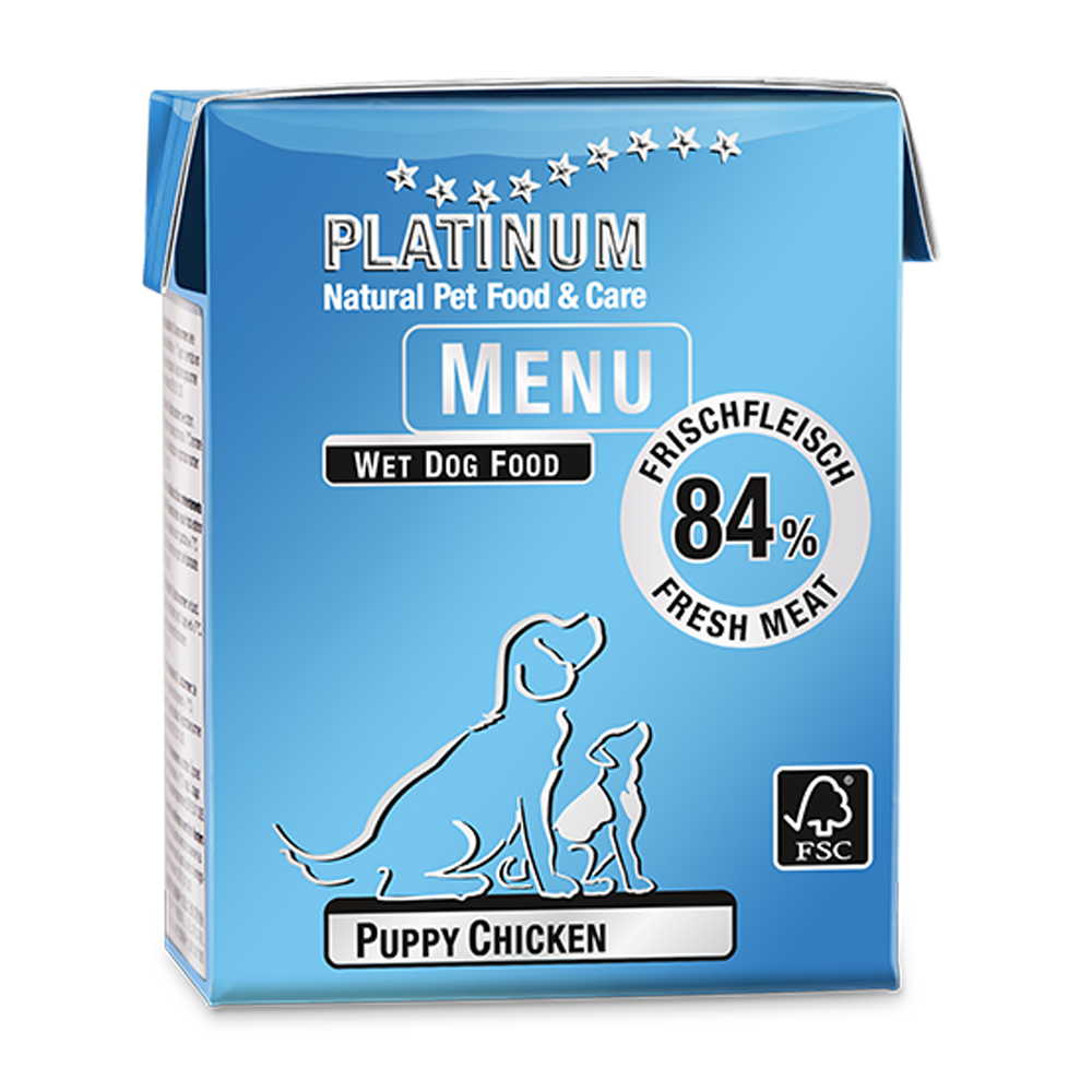 Platinum Natural Pet Food & Care Menu Puppy Chicken